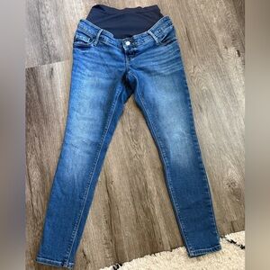 Old Navy Maternity Rockstar Super Skinny Jeans Full Panel Size 4 Short